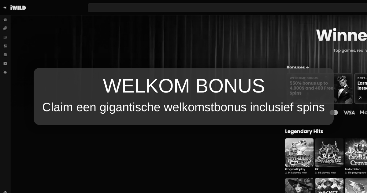 iWild Casino Nederland - Online gokken met iDEAL